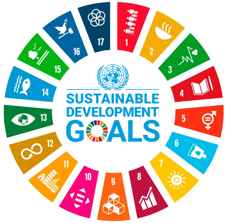 UN SDG wheel